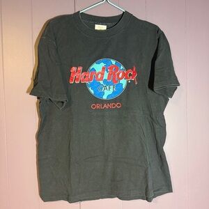 Vintage Hard Rock Cafe Orlando T-Shirt Medium Made in USA Single Stitch